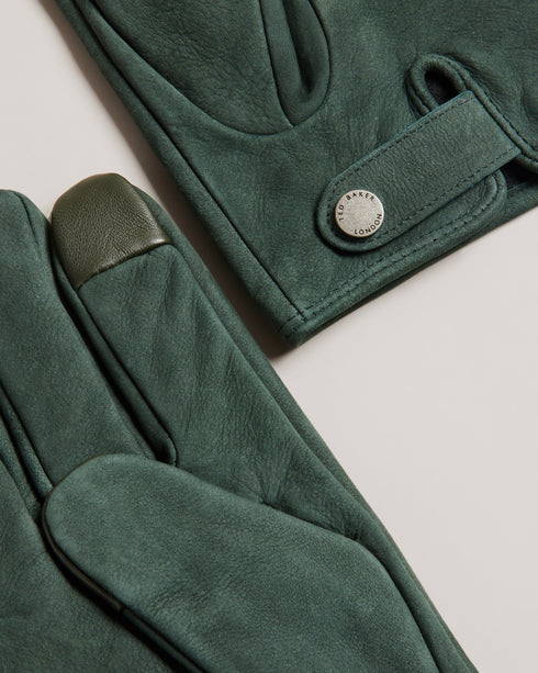 LEVIII-Gloves-Our LEVIII gloves are the ultimate fusion of style and functionality. Crafted from luxurious nubuck and suede leather, they're touch screen compatible so you can stay connected in style. Braided seam detailing and a metal branded plaque add a touch of sophistication to your winter wardrobe. Gloves Nubuck and suede leather Touch screen compatible Braided seam detailing Metal branded plaque- Ted Baker Romania